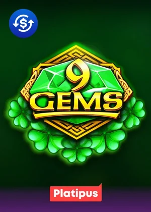 9 Gems pokie by Platipus at Mega Medusa