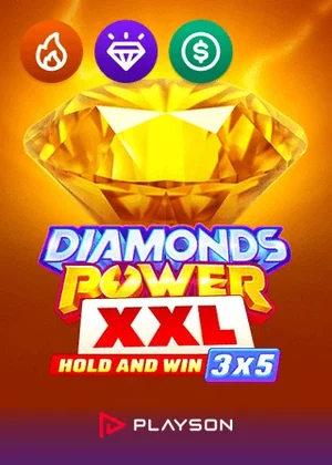 Diamonds Power XXL Hold And Win pokie by Playson at Mega Medusa