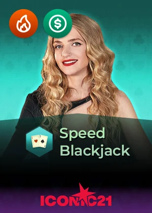 Speed Blackjack Better live live dealer table by Live tables at Mega Medusa